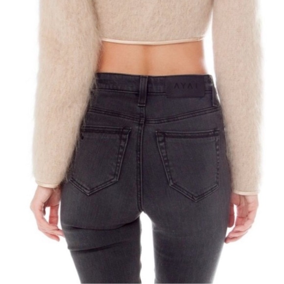 Are You Am I AYAI High Rise Skinny Jean Jeans - Picture 3 of 7
